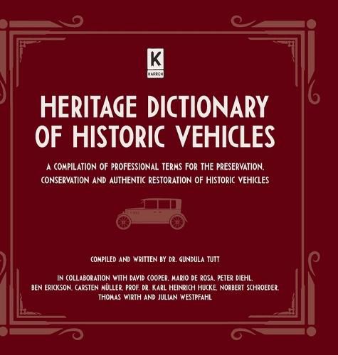 Cover image for Heritage Dictionary of Historic Vehicles