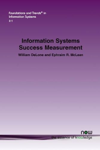 Information Systems Success Measurement