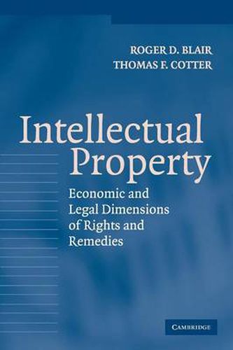 Cover image for Intellectual Property: Economic and Legal Dimensions of Rights and Remedies