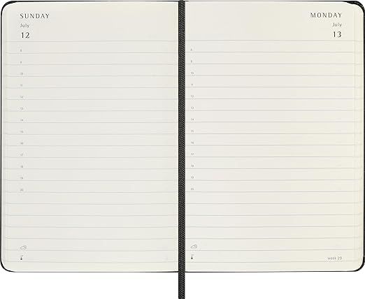 Black Moleskine Hardcover Pocket Daily 2026 Moleskine Diary