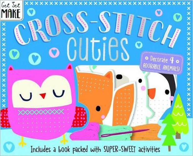 Cover image for Cross-Stitch Cuties Activity Kit