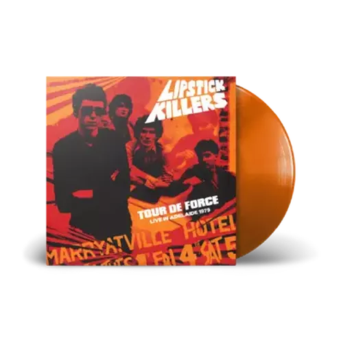 Cover image for The Lipstick Killers / Tour De Force Live in Adelaide 1979 (Orange Vinyl)