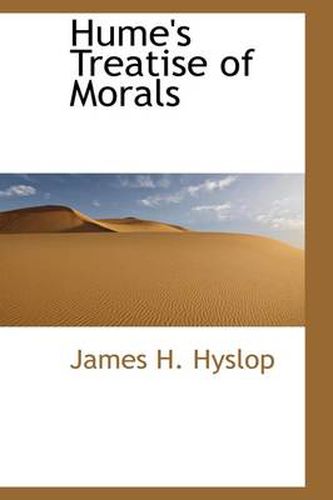 Cover image for Hume's Treatise of Morals