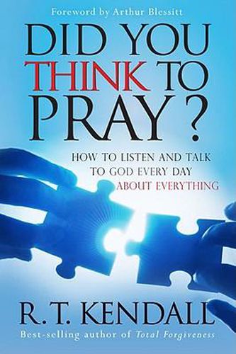 Cover image for Did You Think To Pray