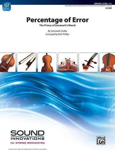 Percentage of Error: The Prince of Denmark March, Conductor Score