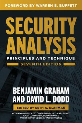 Cover image for Security Analysis, Seventh Edition: Principles and Techniques