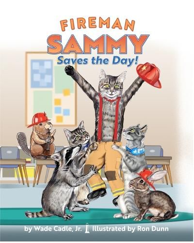 Cover image for Fireman Sammy Saves The Day