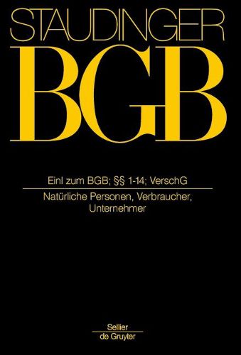 Cover image for Einleitung Zum Bgb;  1-14; Verschg