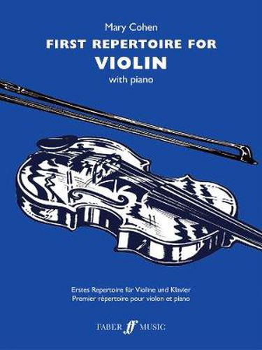 Cover image for First Repertoire for Violin