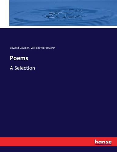 Cover image for Poems: A Selection