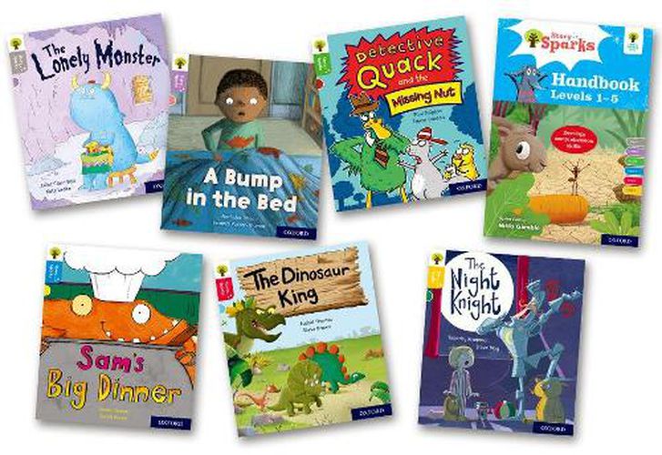 Cover image for Oxford Reading Tree Story Sparks Oxford Levels 1-5 Easy Buy Pack: Levels 1-5