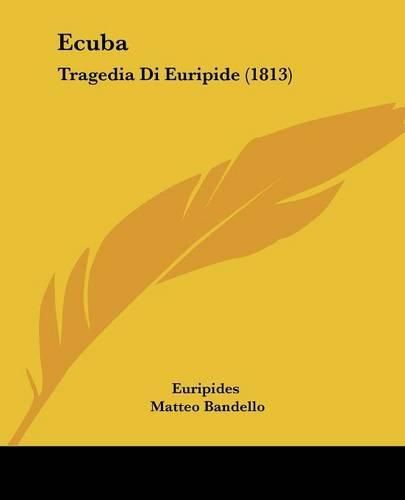 Ecuba: Tragedia Di Euripide (1813)