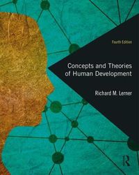 Cover image for Concepts and Theories of Human Development