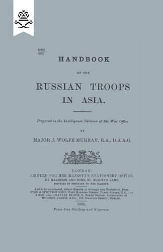 Cover image for Handbook of Russian Troops in Asia, 1890