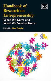 Cover image for Handbook of Research On Entrepreneurship: What We Know and What We Need to Know