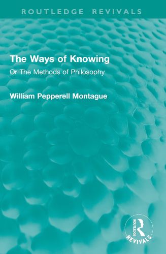 Cover image for The Ways of Knowing