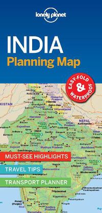 Cover image for Lonely Planet India Planning Map