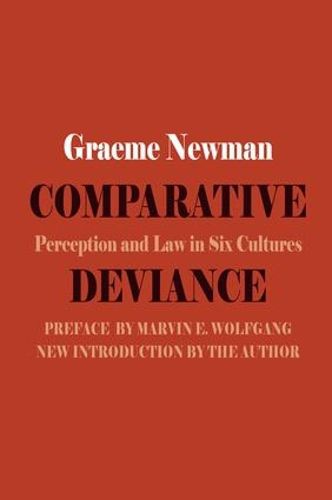 Cover image for Comparative Deviance: Perception and Law in Six Cultures