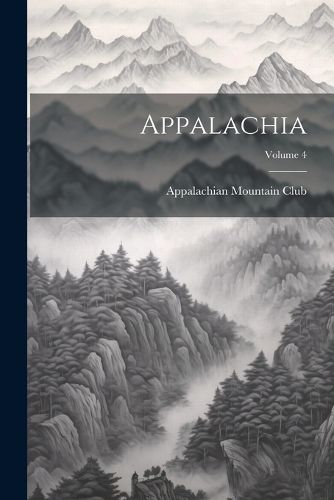 Cover image for Appalachia; Volume 4