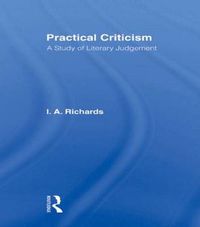 Cover image for Practical Criticism V 4