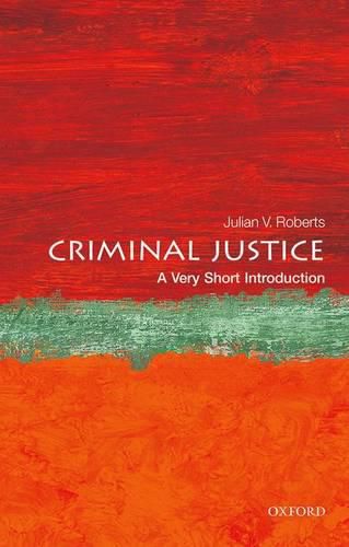 Cover image for Criminal Justice: A Very Short Introduction