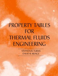 Cover image for Properties Tables Booklet for Thermal Fluids Engineering