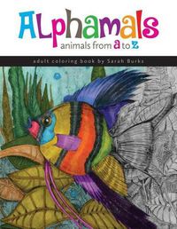 Cover image for Alphamals Coloring Book: Animals from A-Z