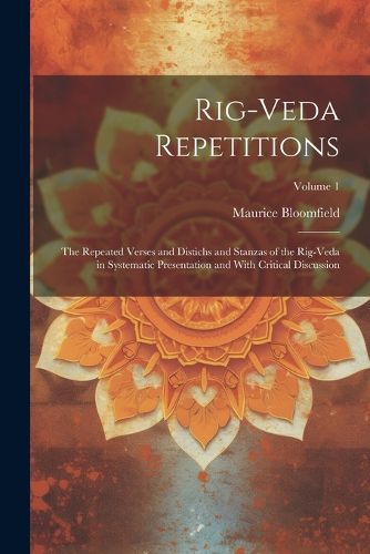 Cover image for Rig-veda Repetitions