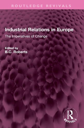 Cover image for Industrial Relations in Europe