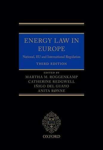 Cover image for Energy Law in Europe: National, EU and International Regulation