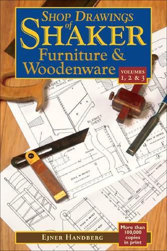 Cover image for Shop Drawings of Shaker Furniture and Woodenware