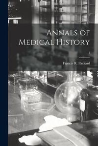 Cover image for Annals of Medical History; 1