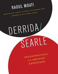 Cover image for Derrida/Searle: Deconstruction and Ordinary Language