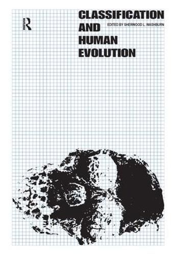 Cover image for Classification and Human Evolution