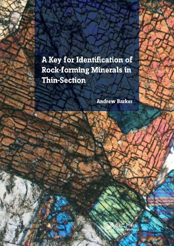 Cover image for A Key for Identification of Rock-Forming Minerals in Thin Section