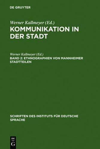 Cover image for Ethnographien von Mannheimer Stadtteilen