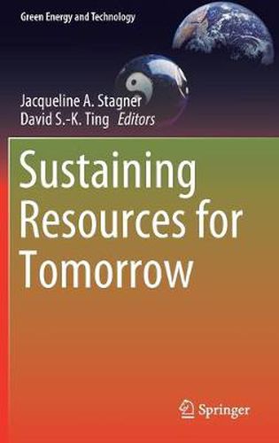 Cover image for Sustaining Resources for Tomorrow