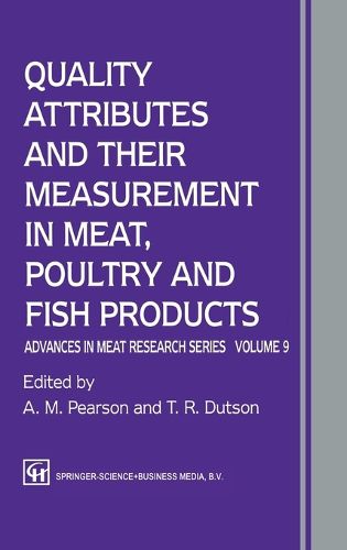 Cover image for Quality Attributes and Their Measurement in Meat, Poultry and Fish Products