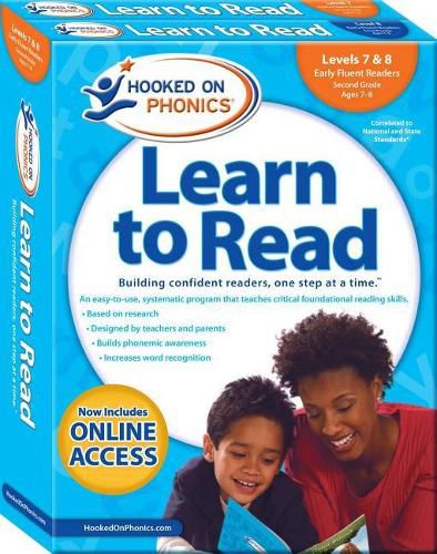 Cover image for Hooked on Phonics Learn to Read - Levels 7&8 Complete, 4: Early Fluent Readers (Second Grade Ages 7-8)