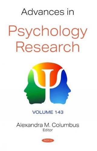 Cover image for Advances in Psychology Research: Volume 143