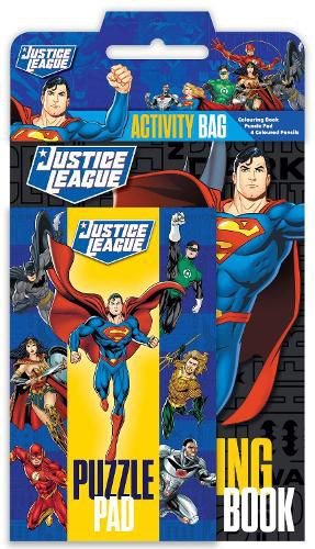 Cover image for Justice League: Activity Bag (DC Comics: Starring Superman)