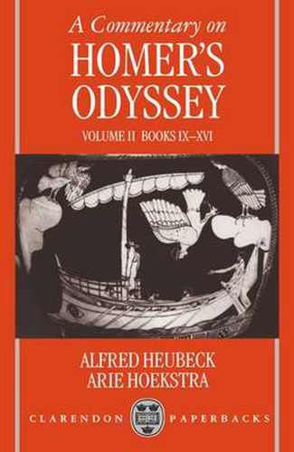 Cover image for A Commentary on Homer's  Odyssey