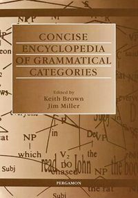 Cover image for Concise Encyclopedia of Grammatical Categories