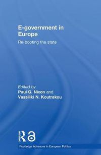 Cover image for E-government in Europe: Re-booting the State