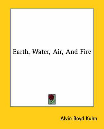 Earth, Water, Air, and Fire