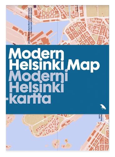 Cover image for Modern Helsinki Map / Moderni Helsinki-kartta