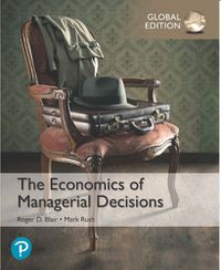 Cover image for Economics of Managerial Decisions, The, Global Edition