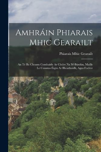 Cover image for Amhrain Phiarais Mhic Gearailt