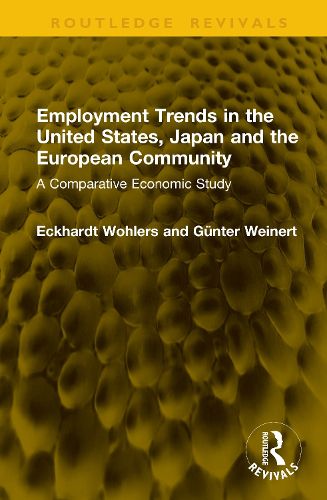 Cover image for Employment Trends in the United States, Japan and the European Community