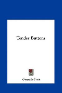 Cover image for Tender Buttons